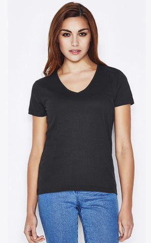 Womens V-Neck Promotional T-shirt